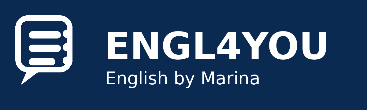 ENGL4YOU — English by Marina